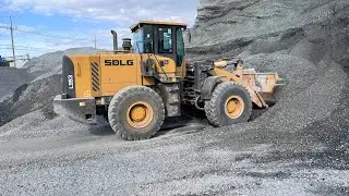 Heavy-Duty Wheel Loader at Work | Real Construction Jobsite