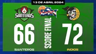 Santeros de Aguada vs. Indios de Mayaguez - Juego Resumido - BSN 2024