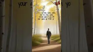 The Forest of Grief  | A New Path Through Loss  🦋💛 #Grief #Loss #Healing #GriefJourney