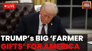 Donald Trump News LIVE | Trump News LIVE | Trump On Iran | US News LIVE | Trump On Farmers, Dairy