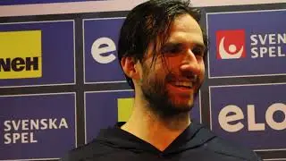 240216 Intervju med Amil Krupic, SSK, efter vinsten mot V&auml;stervik
