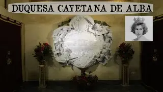 Tumba de la Duquesa CAYETANA DE ALBA