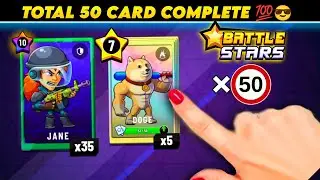 Finally My 50 Doge Iconic Card Complete In Battle Stars for Opening many Iconic Crates!