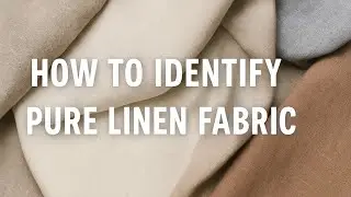 How to Identify Pure Linen Fabric | Genuine vs Fake Linen Test in Malayalam | Linen Fabric Check