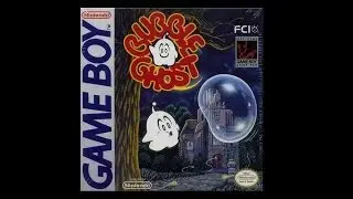 Bubble Ghost full walkthrough (Game Boy)