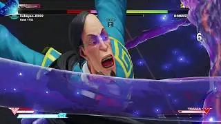 HOMASHINCHIw's FANG is very very TRICKY! SFV Season 2 Matches