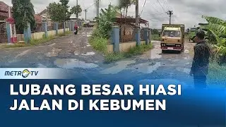 Jalan Rusak Parah di Kebumen, Warga Minta Perbaikan