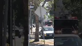 Sacramento Fire Department Truck 2 Responding to a Structure Fire