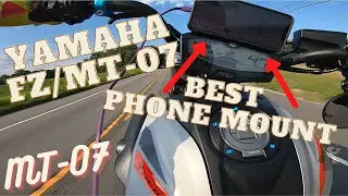 Best Motorcycle Phone Mount Setup | Yamaha FZ/MT-07
