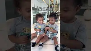 Giving our twins one Oreo to see if they will share🥺🥲 #twins #familychannel #parentlife