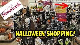 Halloween&nbsp; Home Decor Shopping At Homegoods 2024! Fall Decor Ideas! Disney Halloween Finds