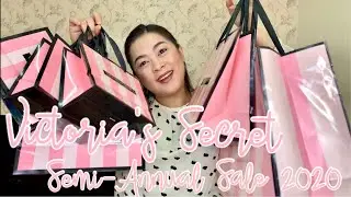 VICTORIA'S SECRET SEMI-ANNUAL SALE HAUL 2020 | Jea Dy