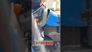 Tractor wash after paddy season #tractor #shorts #ytshorts #youtubeshorts #like  #foodphotography