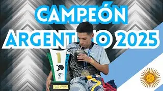SUEÑO CUMPLIDO 🥹 Campeón Argentino de Tenis de Mesa 2025