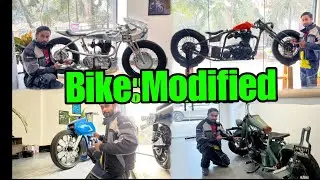 One And Only  modification in India 🇮🇳 |  Custom Motorcycle Collection