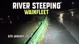 River Steeping flooding at Wainfleet
