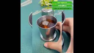 Portable Folding Stainless Steel Water Mug #shorts #panchaldeals