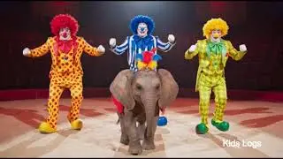 Baby Elephant Circus Show 🐘🎪 | Cute, Funny & Magical Family Entertainment | Kids Logs