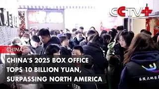 China's 2025 Box Office Tops 10 Billion Yuan, Surpassing North America