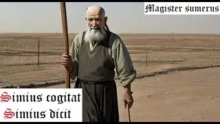 SIMIUS COGITAT SIMIUS DICIT: magister sumerus