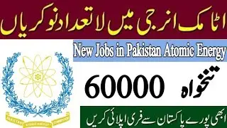 Pakistan Atomic Energy Jobs in 2020, PAEC Jobs in August 2020, Government Jobs 2020, Jobs Career 24