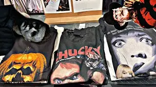 Horror movie T-shirts at Cotton On (Michael Myers, scream, child&rsquo;s play)