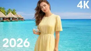 Summer Chill Deep House 2026 🌺 Relaxing Tropical Vocal Mix 4K UHD for Smart TV | Deep Chill Vibes