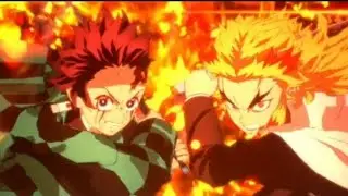 New Tanjiro Kamado x Rengoku ( Tag Team Ultimate Jutsu ) | Naruto Ultimate Ninja Impact Mod PPSSPP