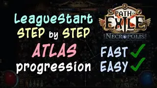 My ATLAS tree PROGRESSION and HOW I will make my 1st DIVINE | Path of Exile - Necropolis | PoE 3.24
