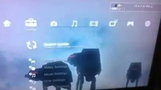 Star Wars ATATs PS3 Dynamic Theme