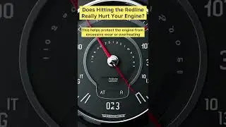 Does Hitting the Rev Limiter Hurt Your Engine? | Quick Explanation #automobile #cars #techtrixinfo