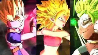 BRAND NEW CABBA, KALE, & CAULIFLA SUPER ATTACKS | Dragon Ball Legends