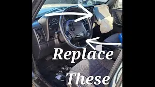 Замена подушки безопасности на Jeep Cherokee XJ 97-01