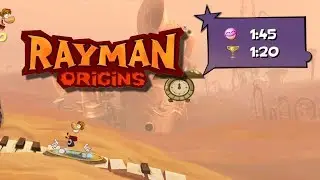 Rayman Origins - Grumbling Grottos - High Voltage (Time Trophy) - [#71] - (X360/PS3/WII/3DS/PC/MAC)