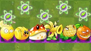 PvZ 2 Mod All YELLOW Plants Max Level Power-Up!