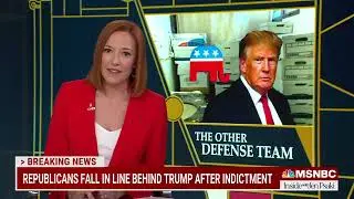 Former press secretary Jen Psaki explains the Republican Party's 'ever-flexible logic' over Trump