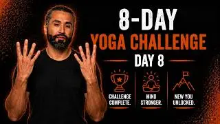 Day 8 &ndash; 8-Day Yoga Challenge | 60-Min Slow Power Flow to Transcend & Integrate | Yoga with Sheehan