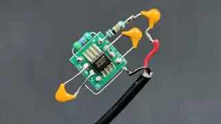 Super Bass Mini Audio Amplifer Circuit Using 8002D