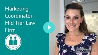Marketing Coordinator - Mid Tier Law Firm