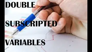 #BASIC  DOUBLE SUBSCRIPTED VARIABLES #ARRAYS