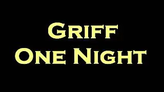 Griff - One Night Instrumental/Karaoke