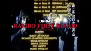 RAMBO FIRST BLOOD/DieTRAX(全日本レコード／ALLKORE)