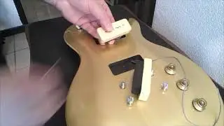 Remplacement d'un micro P90 sur une guitare &eacute;lectrique
