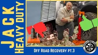 DIY Adventure Rig Gets a Heavy Duty (better than a Hi-Lift) Jack | Off Road Recovery part 3