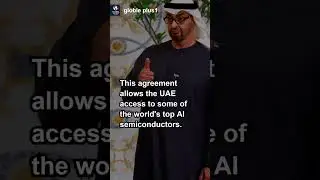 U.S.-UAE AI Chip Deal Announced | Trump Unlocks Tech Access for Gulf Nation #worldnews #trumpnews