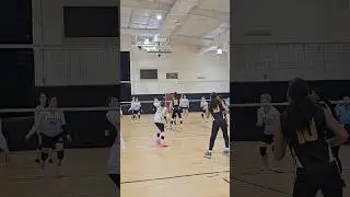 👟🏐 Volleyball FOOT SAVE! Under Pressure! #Viral #Volley #Save #Dive #Hustle #Tips #ForYou #Like