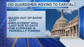 South Dakota Guardsmen Moving To Capital