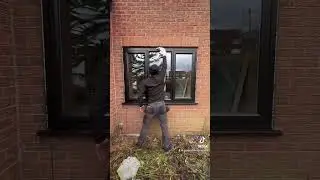 Simple uPVC Window install #diy #windowinstallation