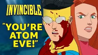 Mark and Eve Meet For The First Time While Fighting The Flaxans | Invincible