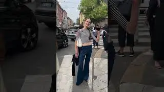 [Milan Fashion Week Street Style] 'Fendi' 2024 S/S collection